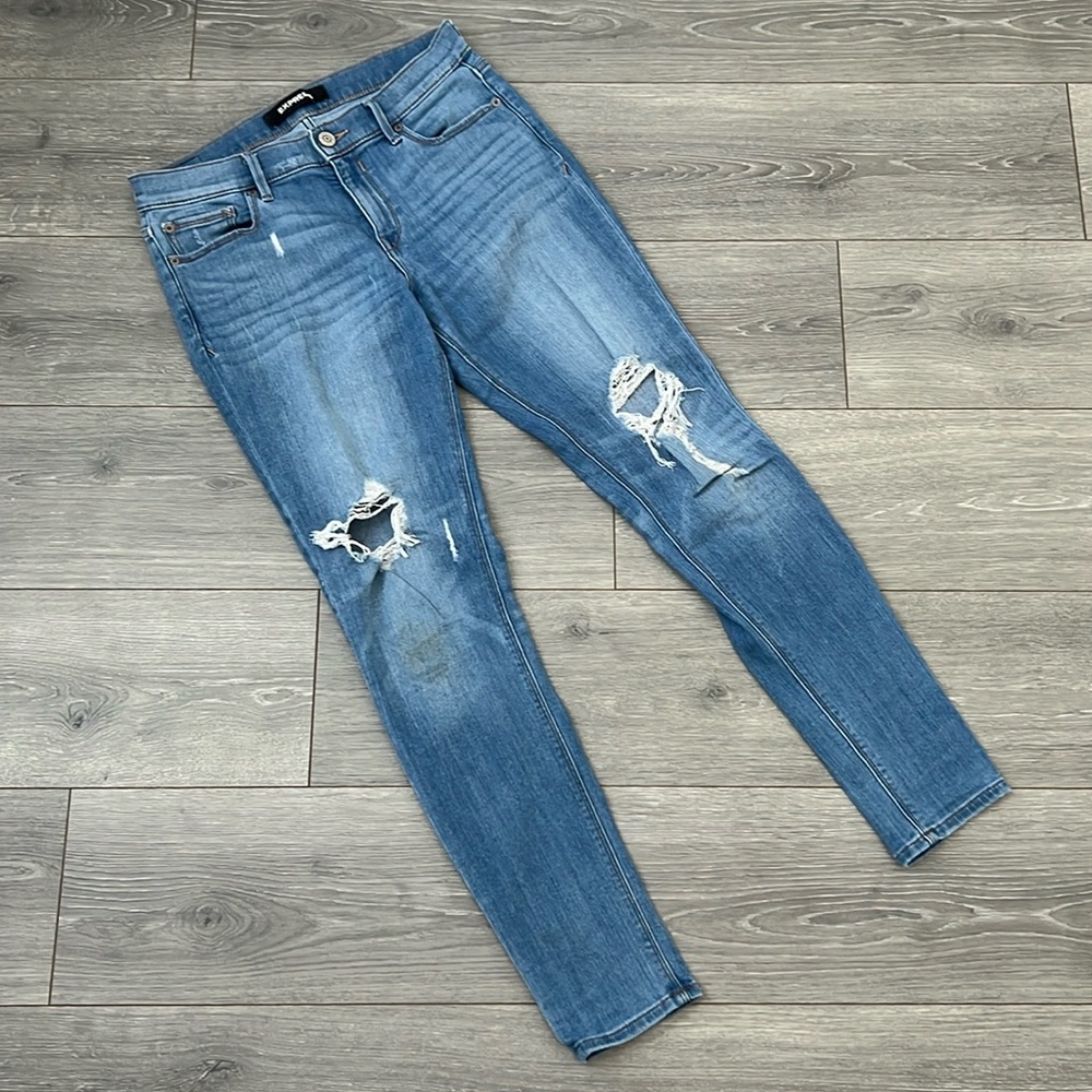Express Mid Rise Stretch Legging Jean
